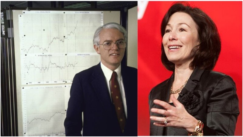 Peter Lynch and Safra Catz
